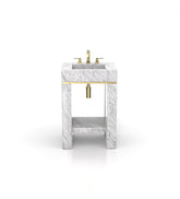 Joy 24 Pedestal Sink Zicana Boutique - Zicana Boutique - 1